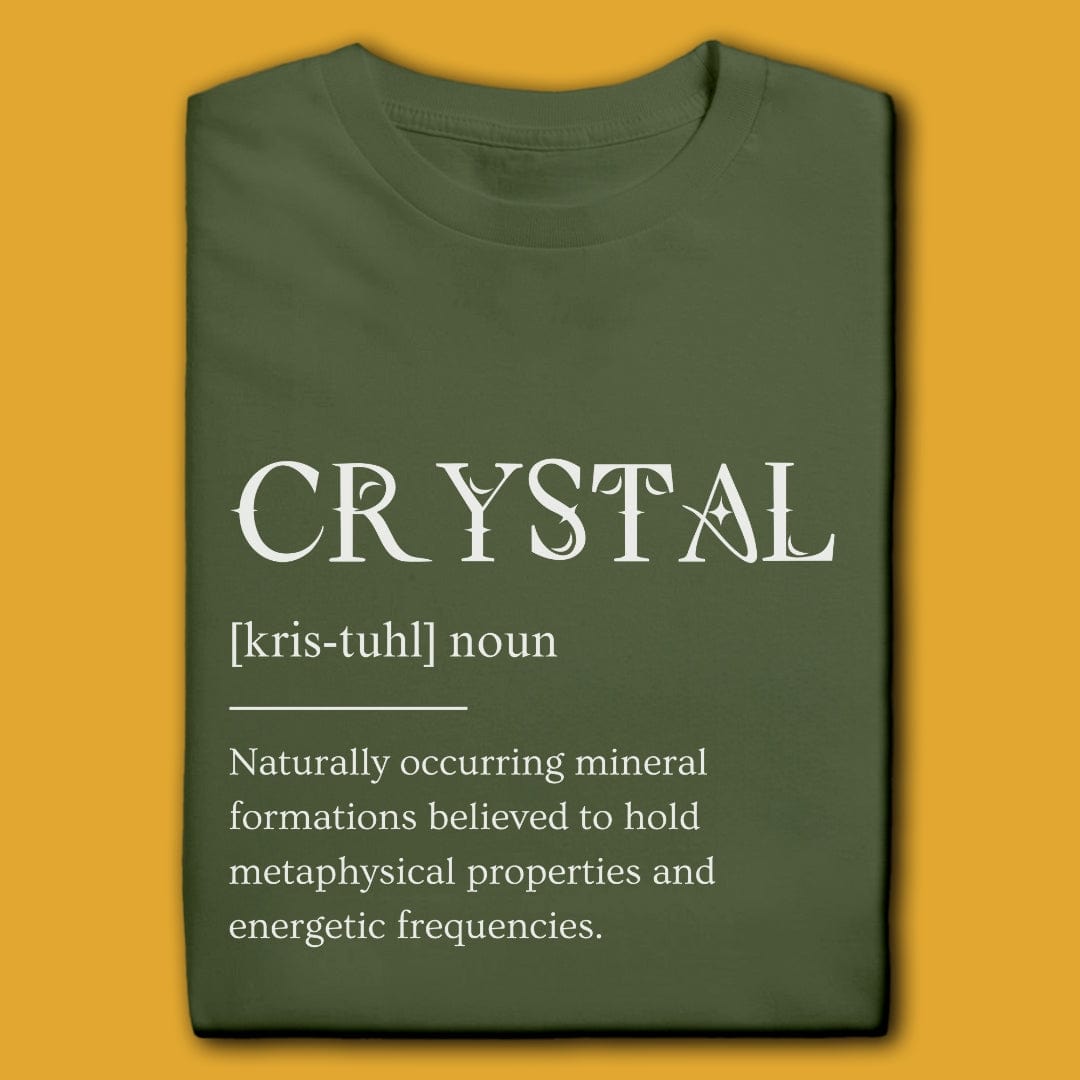 T-Shirt Military Green / S CRYSTAL DEFINITION T-SHIRT