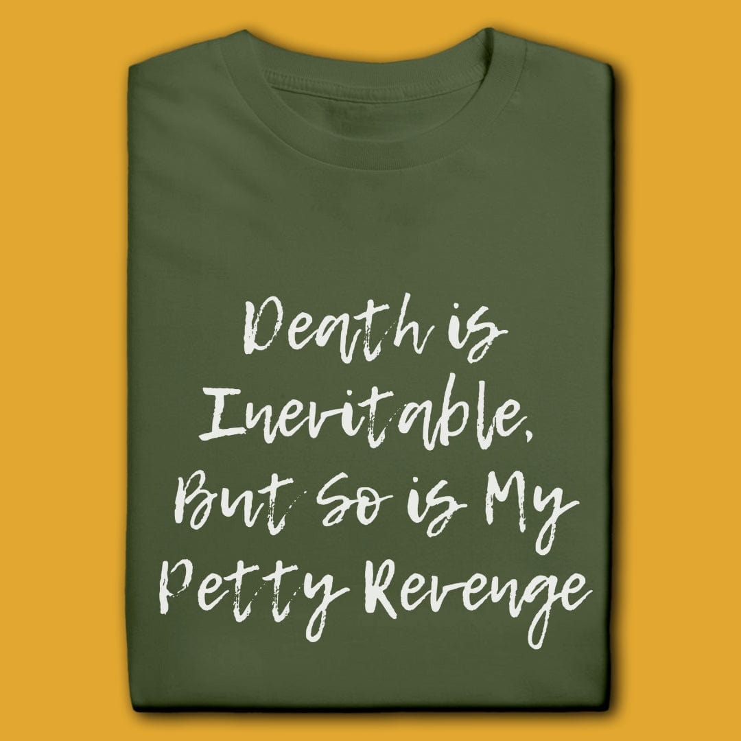 T-Shirt Military Green / S DEATH IS INEVITABLE T-SHIRT