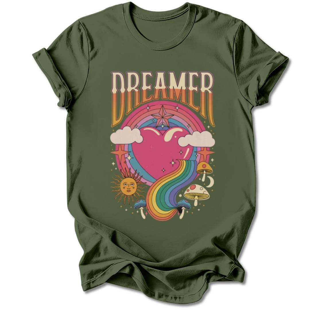 T-Shirt Military Green / S DREAMER T-SHIRT