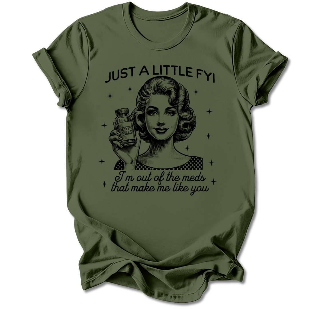 T-Shirt Military Green / S FYI T-SHIRT