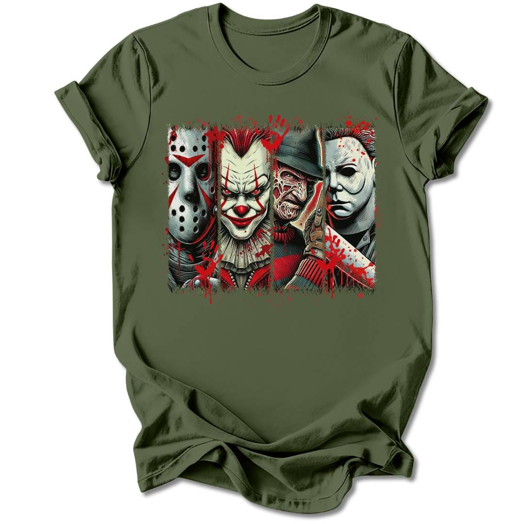 T-Shirt Military Green / S Horror Quartet T-Shirt