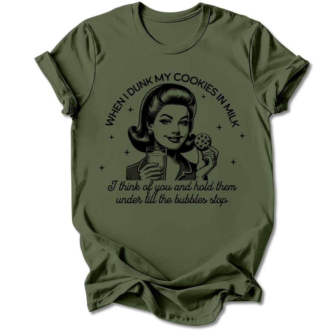 T-Shirt Military Green / S I THINK OF YOU T-SHIRT