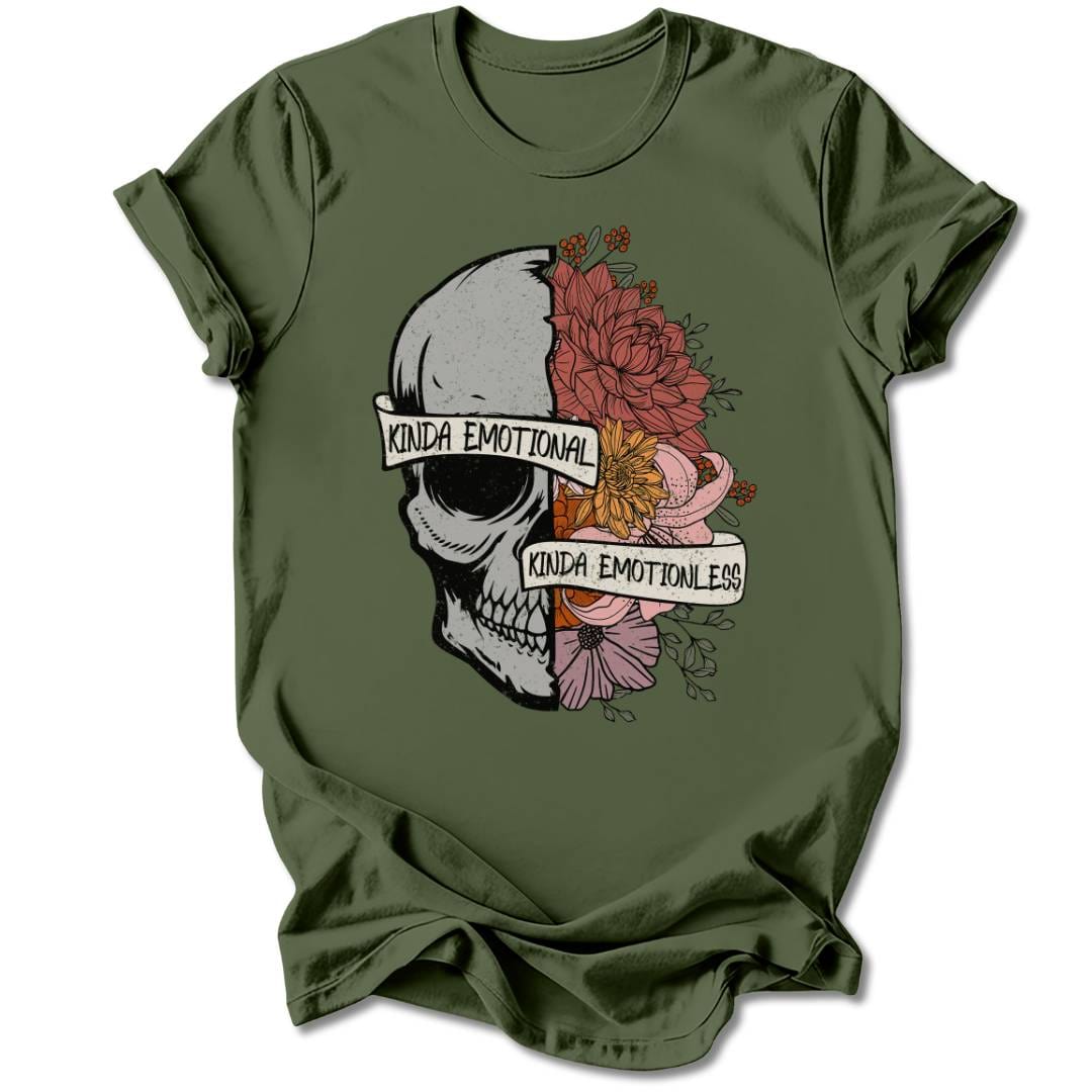T-Shirt Military Green / S KINDA EMOTIONAL T-SHIRT