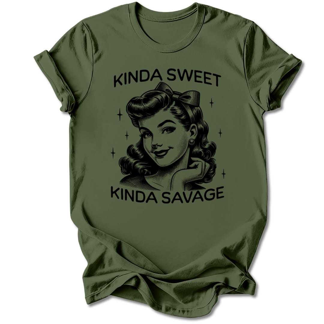 T-Shirt Military Green / S KINDA SWEET T-SHIRT