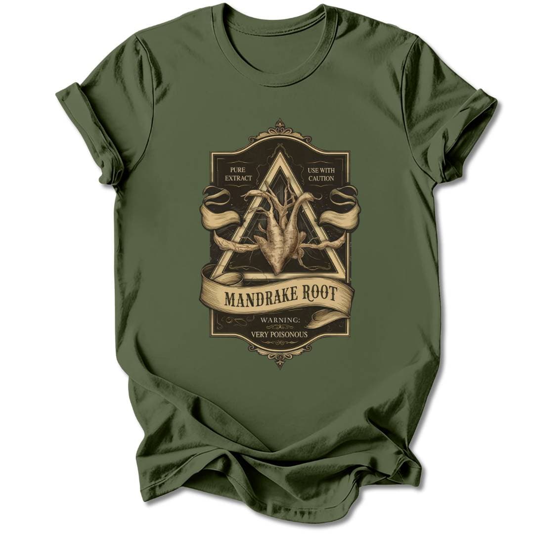 T-Shirt Military Green / S MANDRAKE ROOT T-SHIRT