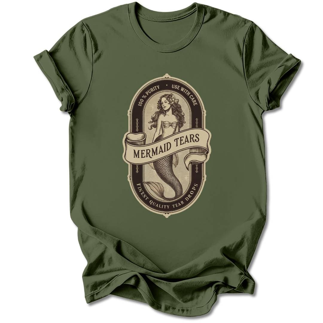 T-Shirt Military Green / S MERMAID TALES T-SHIRT