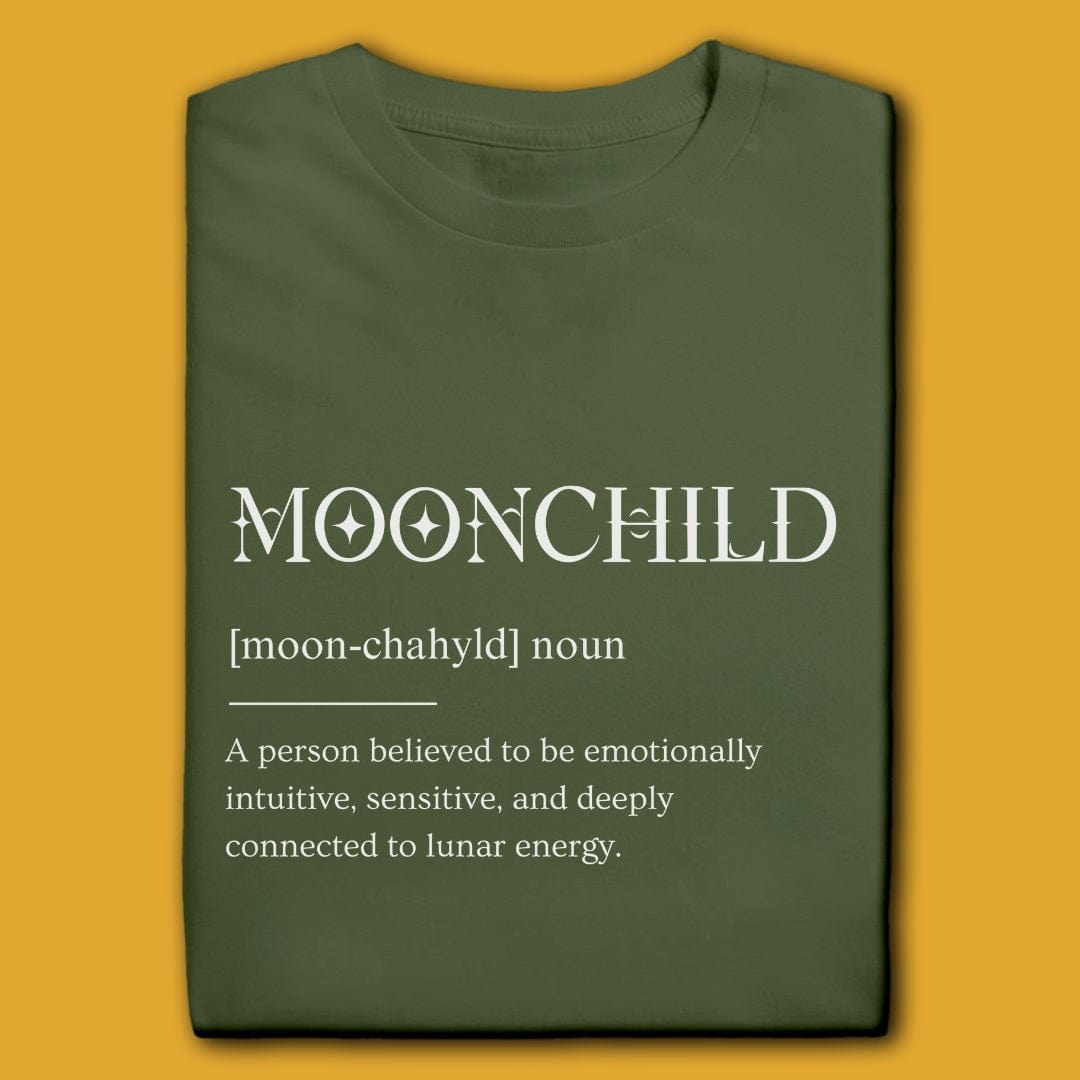 T-Shirt Military Green / S MOONCHILD DEFINITION T-SHIRT