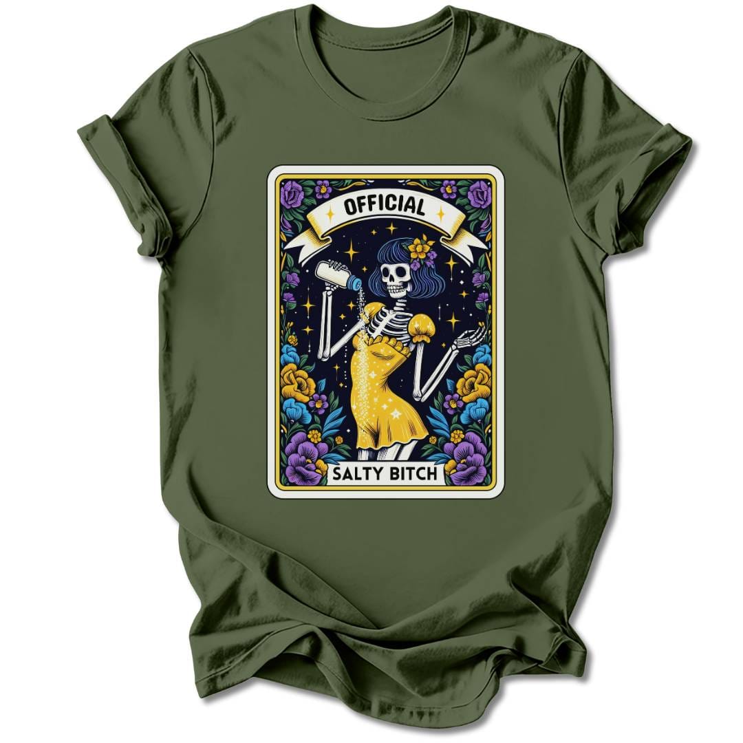 T-Shirt Military Green / S OFFICIAL SALTY BITCH T-SHIRT