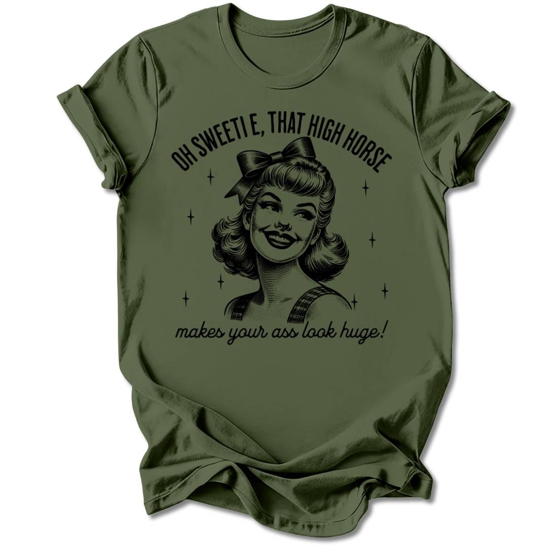 T-Shirt Military Green / S OH SWEETIE T-SHIRT