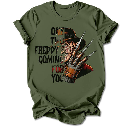 T-Shirt Military Green / S One, Two T-Shirt