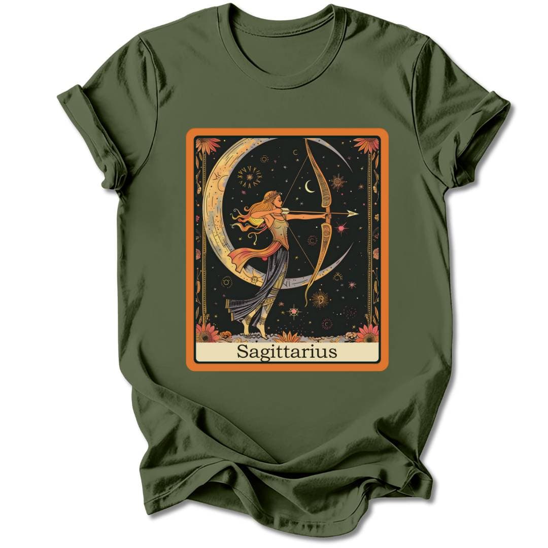 T-Shirt Military Green / S SAGITTARIUS T-SHIRT