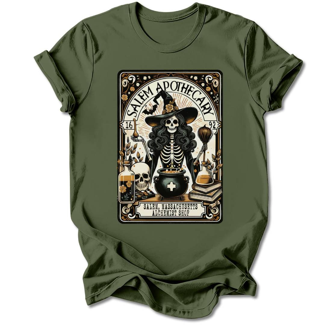 T-Shirt Military Green / S SALEM APOTHECARY T-SHIRT