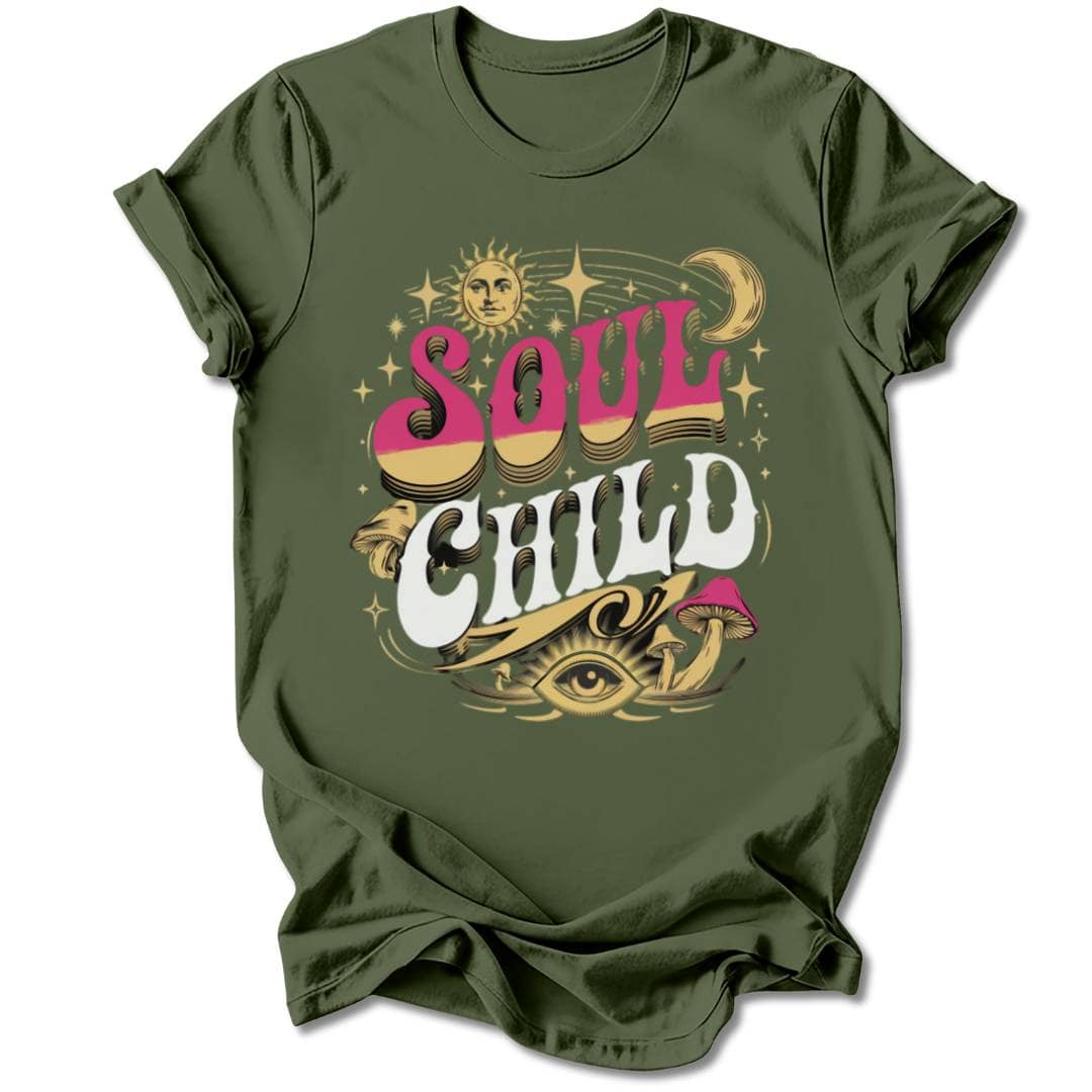 T-Shirt Military Green / S SOUL CHILD T-SHIRT