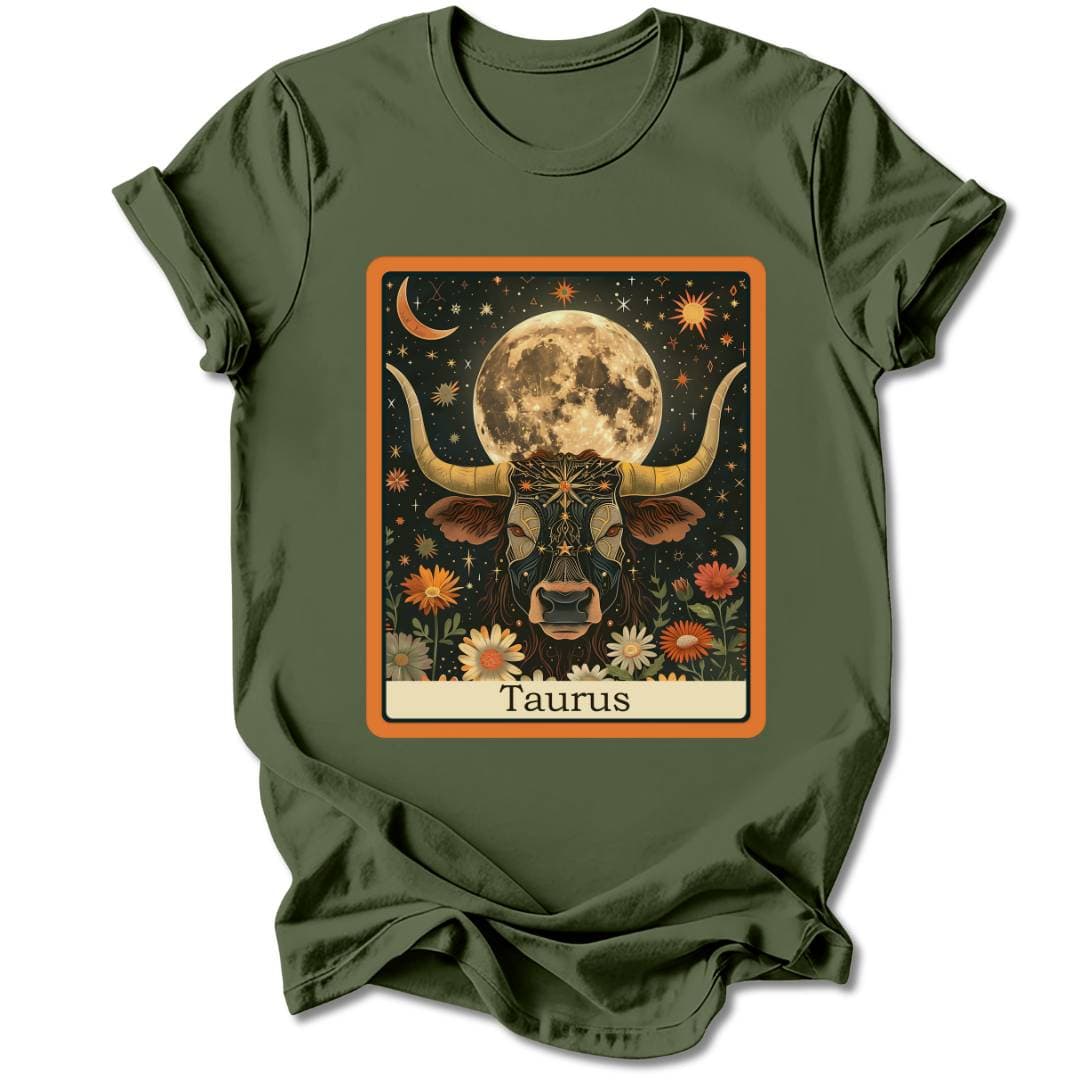 T-Shirt Military Green / S TAURUS T-SHIRT