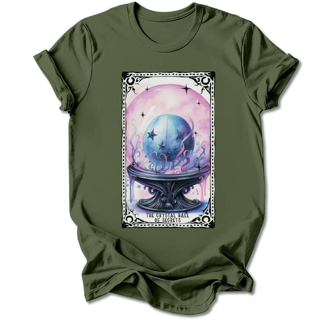 T-Shirt Military Green / S THE CRYSTAL BALL T-SHIRT