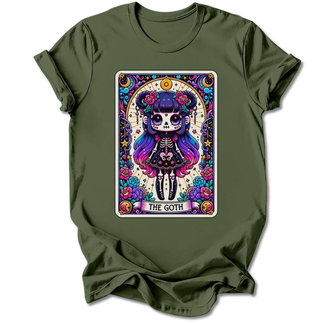 T-Shirt Military Green / S THE GOTH T-SHIRT