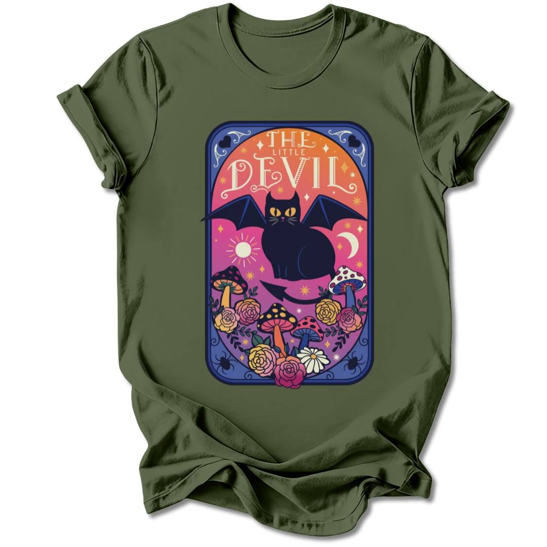 T-Shirt Military Green / S THE LITTLE DEVIL T-SHIRT