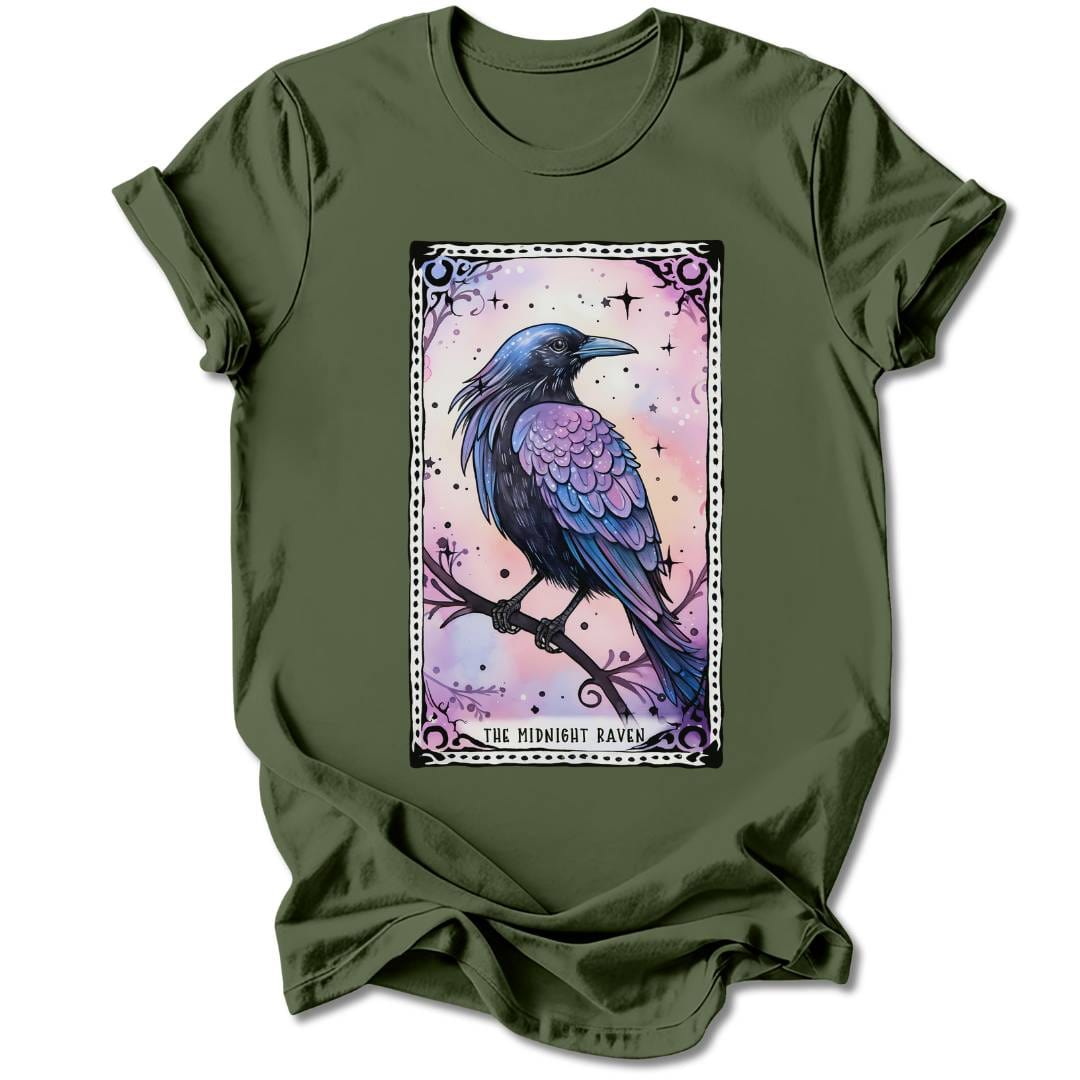 T-Shirt Military Green / S THE MIDNIGHT RAVEN T-SHIRT