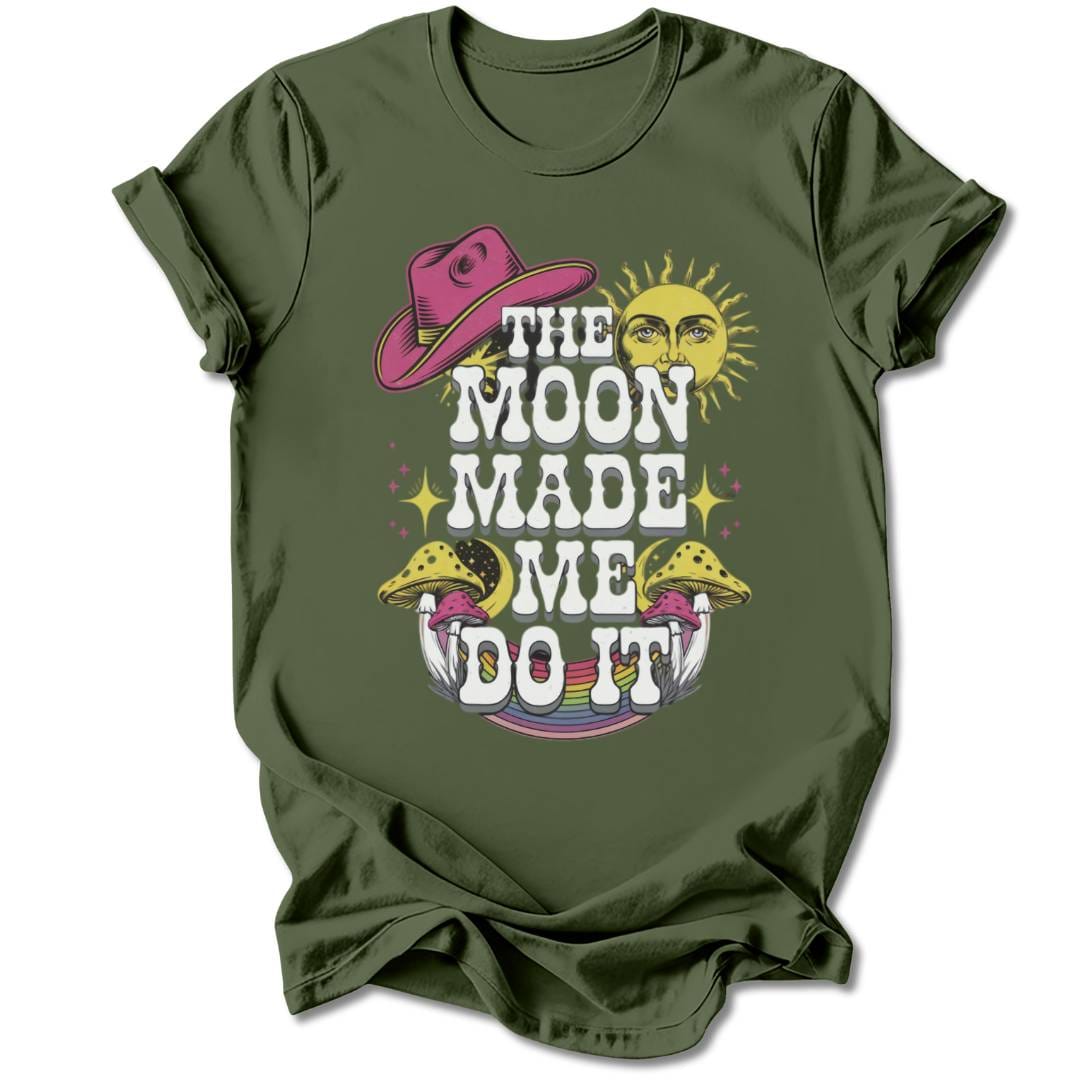 T-Shirt Military Green / S THE MOON MADE ME DO IT T-SHIRT