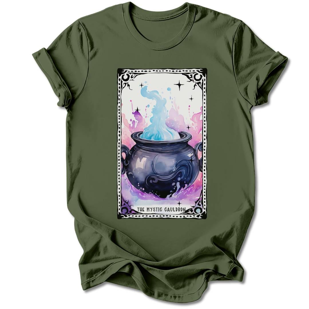 T-Shirt Military Green / S THE MYSTIC CAULDRON T-SHIRT