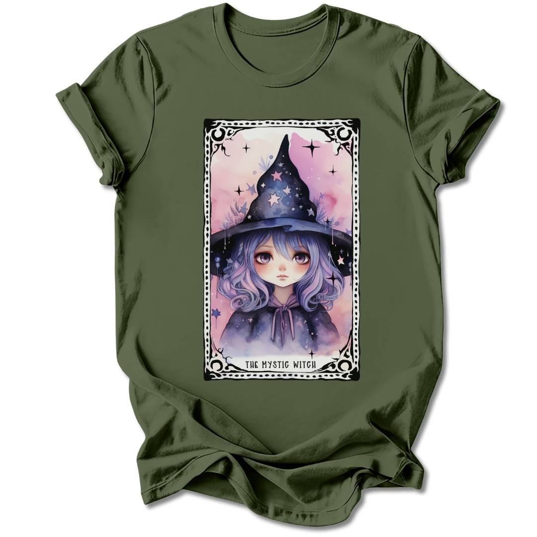 T-Shirt Military Green / S THE MYSTIC WITCH T-SHIRT