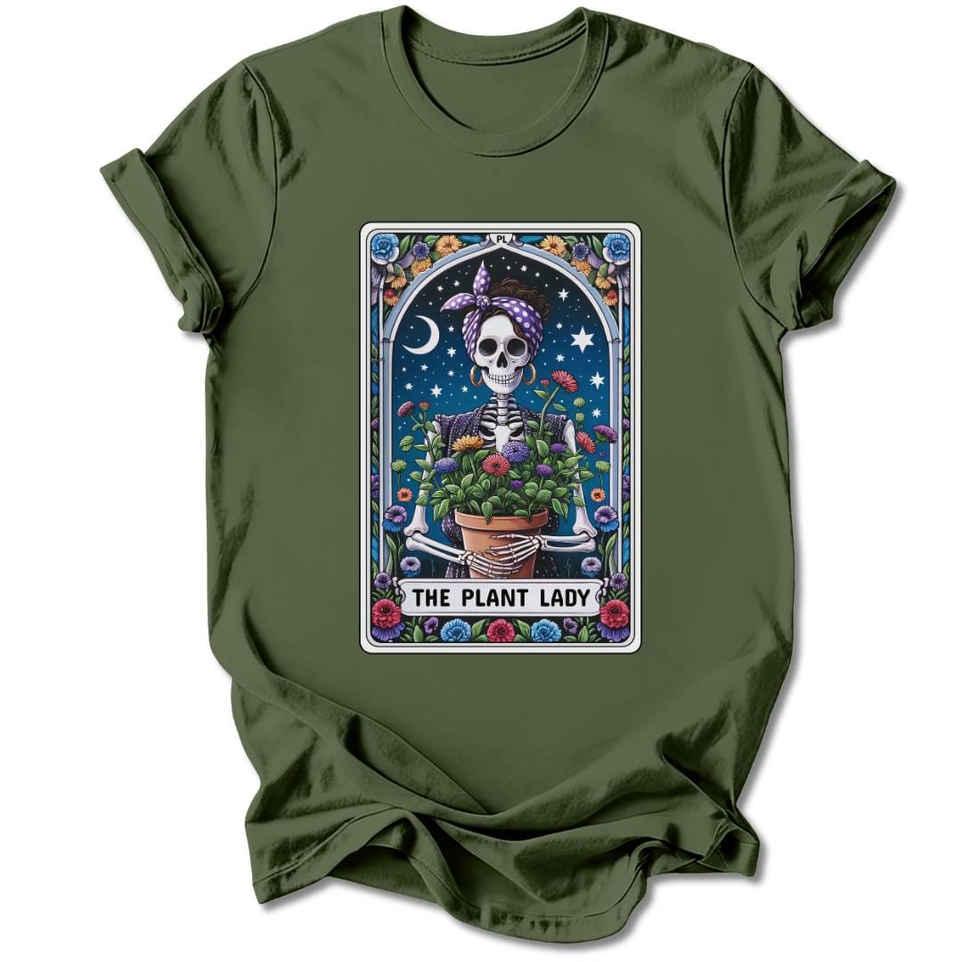 T-Shirt Military Green / S THE PLANT LADY T-SHIRT