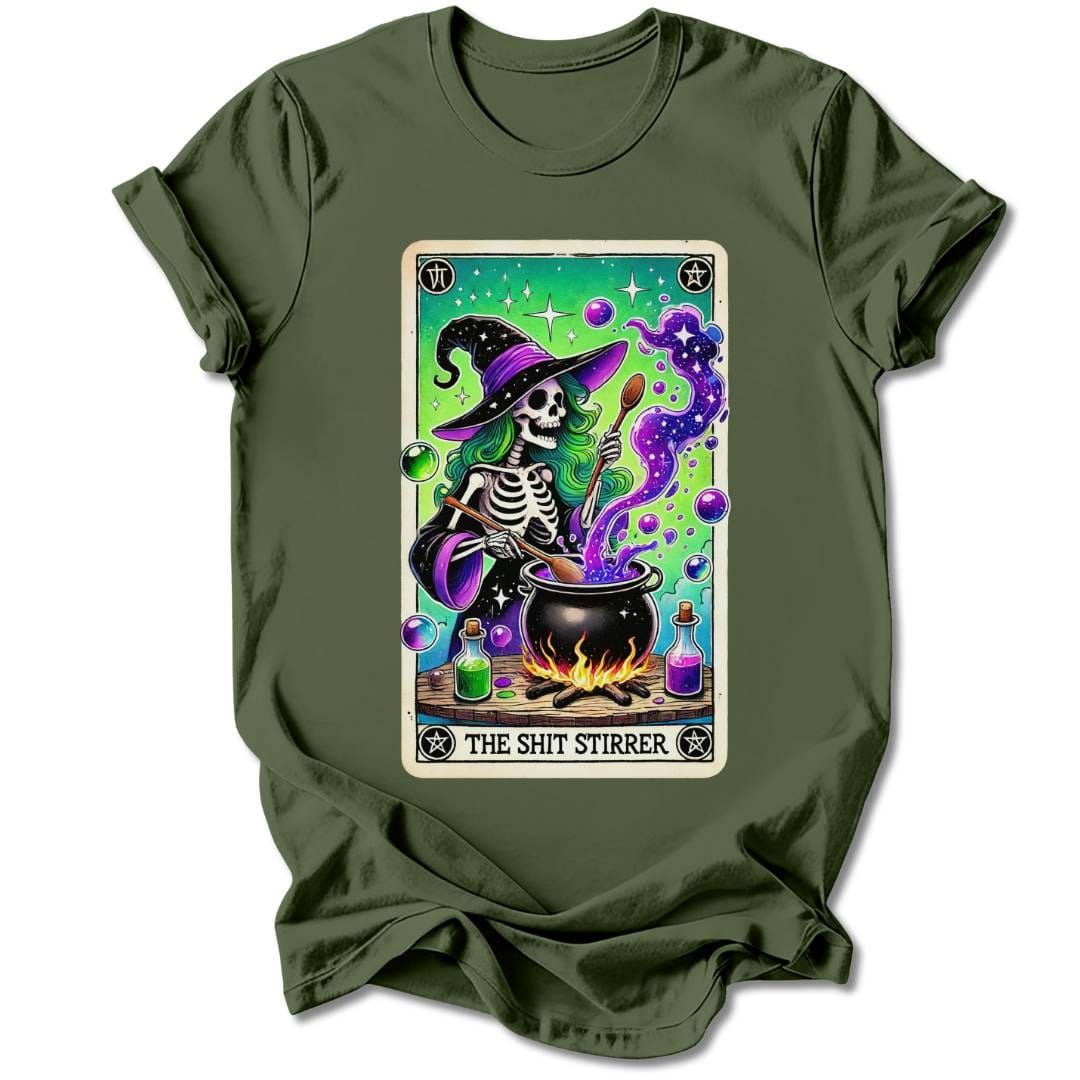 T-Shirt Military Green / S THE SH*T STIRRER T-SHIRT