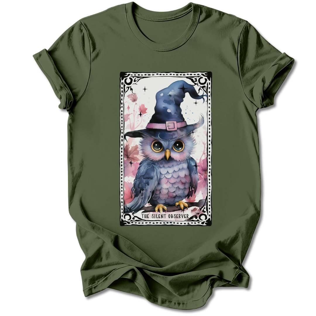 T-Shirt Military Green / S THE SILENT OBSERVER T-SHIRT