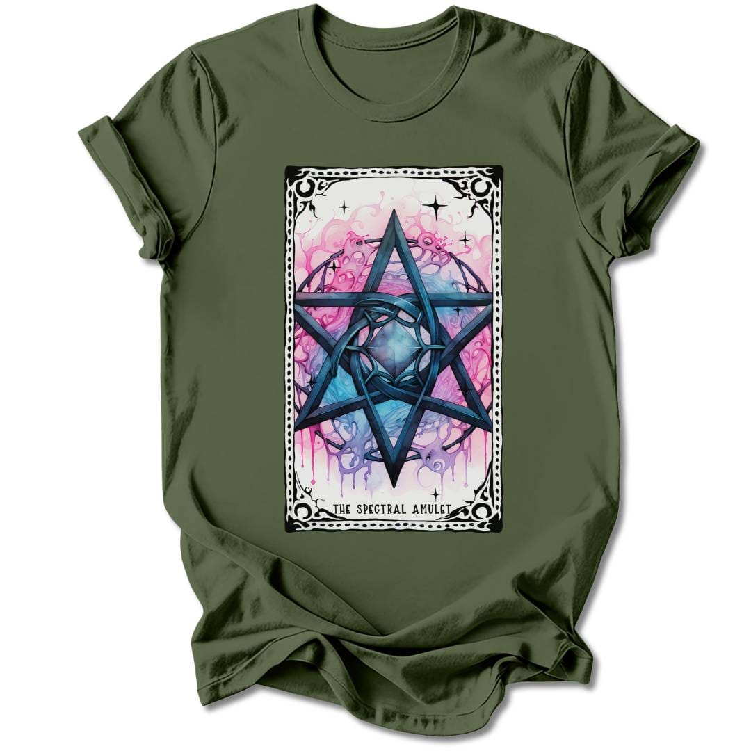 T-Shirt Military Green / S THE SPECTRAL AMULET T-SHIRT