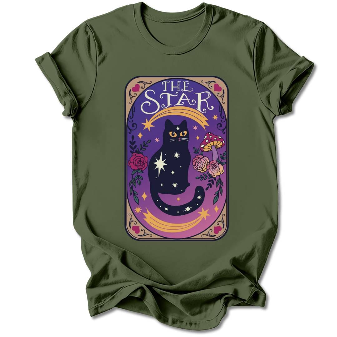 T-Shirt Military Green / S THE STAR T-SHIRT