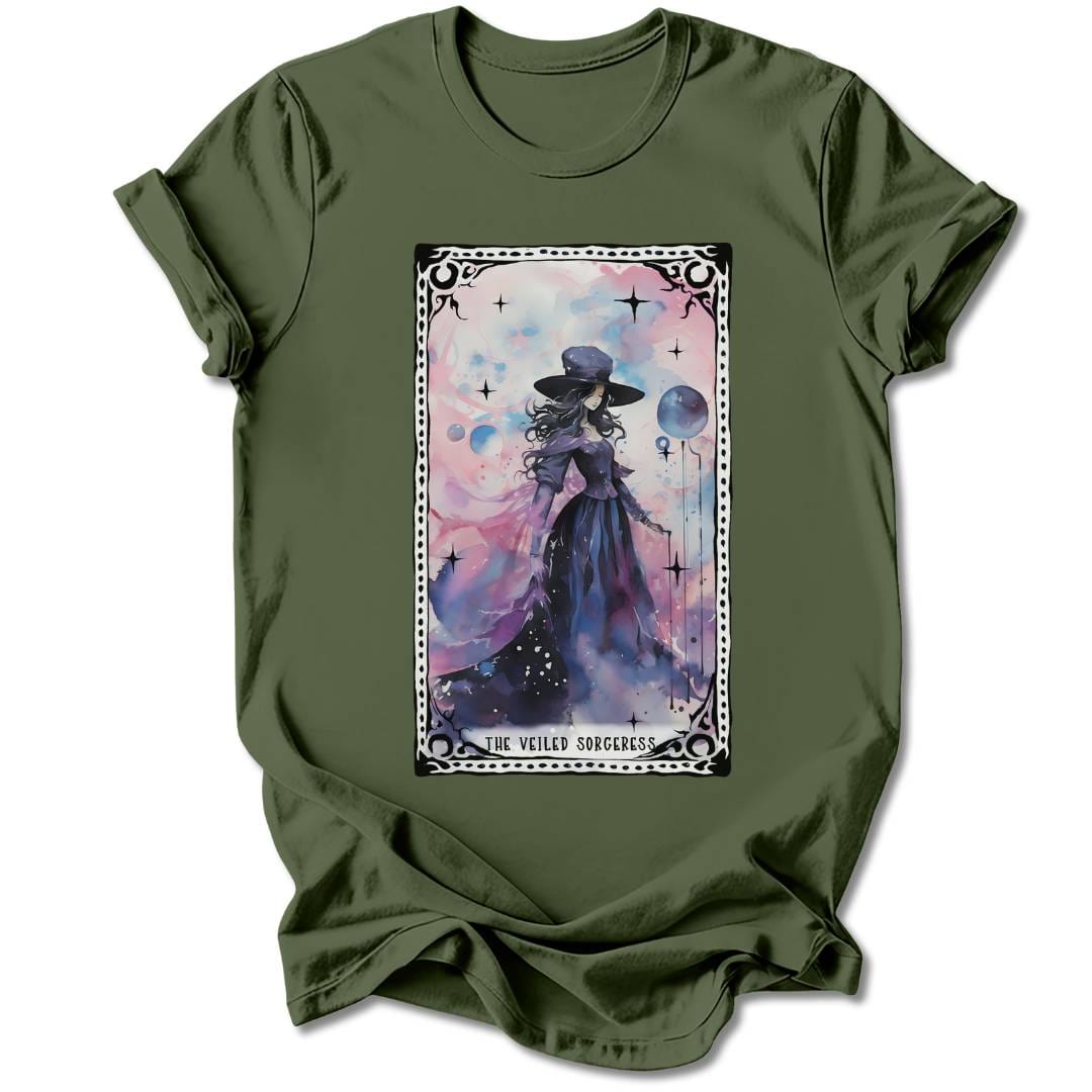 T-Shirt Military Green / S THE VEILED SORCERESS T-SHIRT