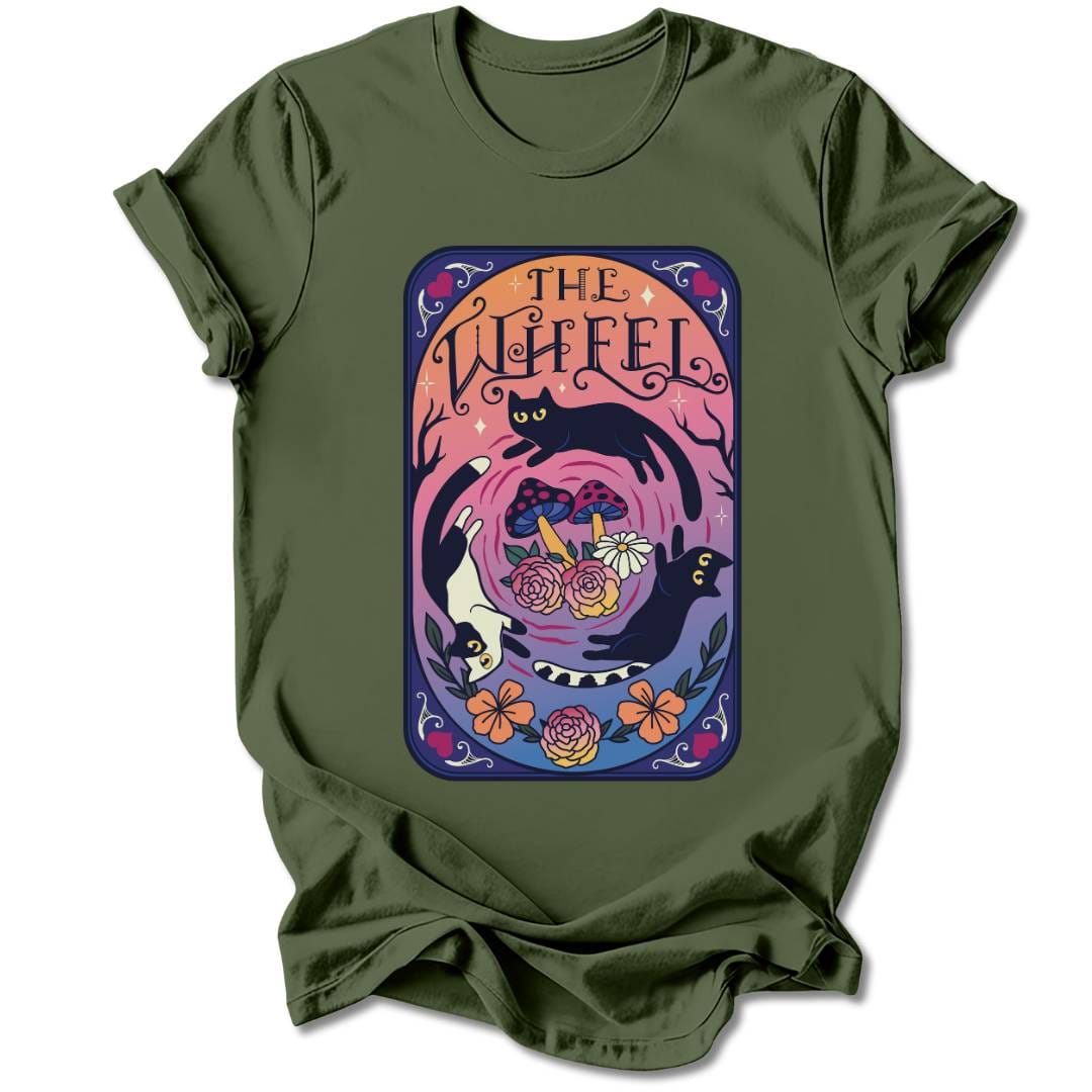 T-Shirt Military Green / S THE WHEEL T-SHIRT