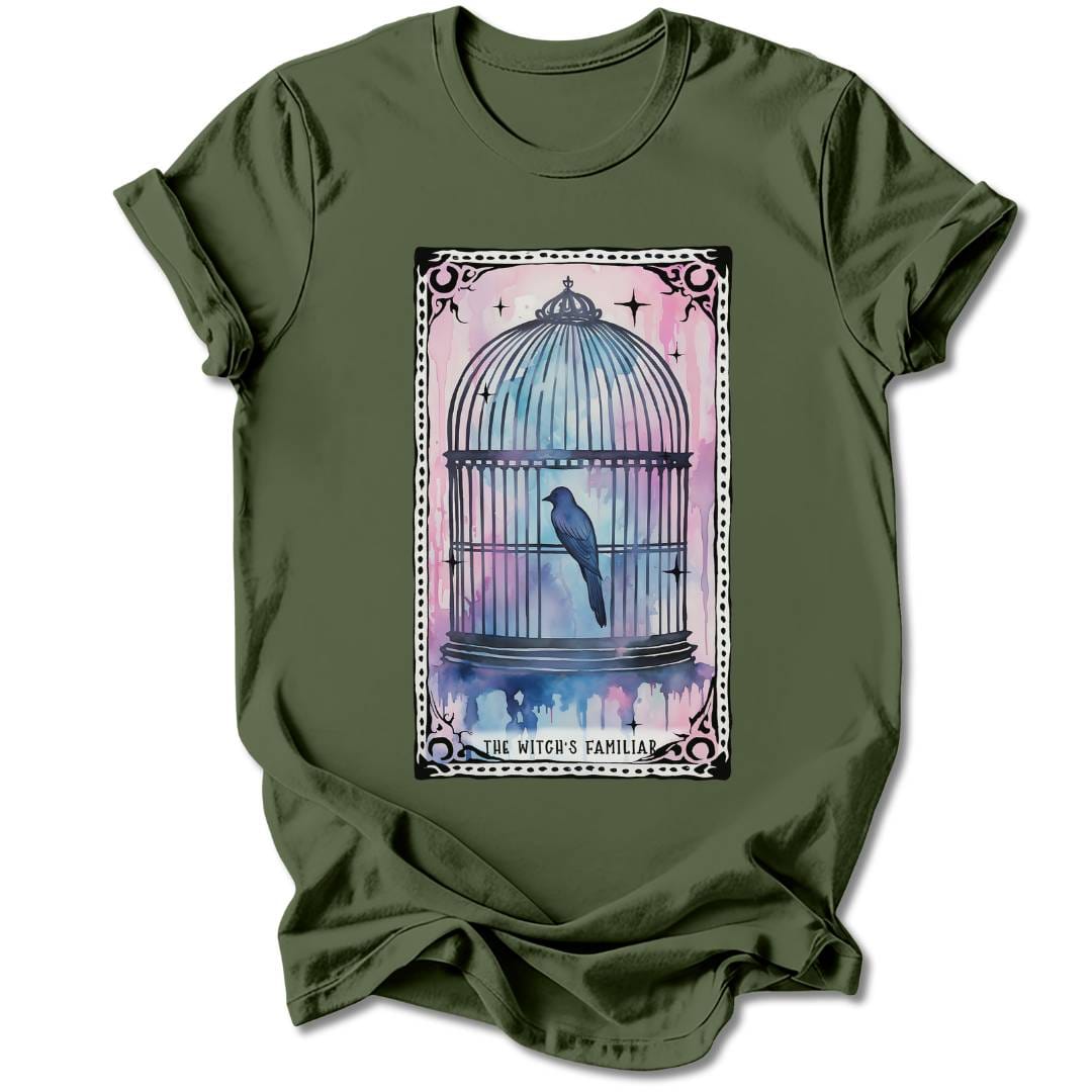 T-Shirt Military Green / S THE WITCH'S FAMILIAR T-SHIRT
