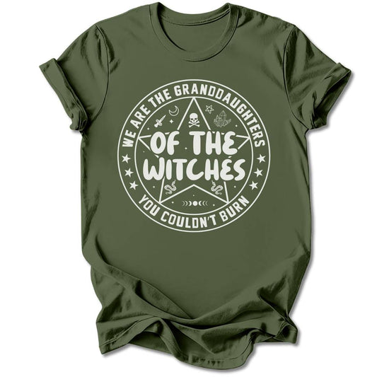 T-Shirt Military Green / S THE WITCHES YOU COULDN'T BURN T-SHIRT