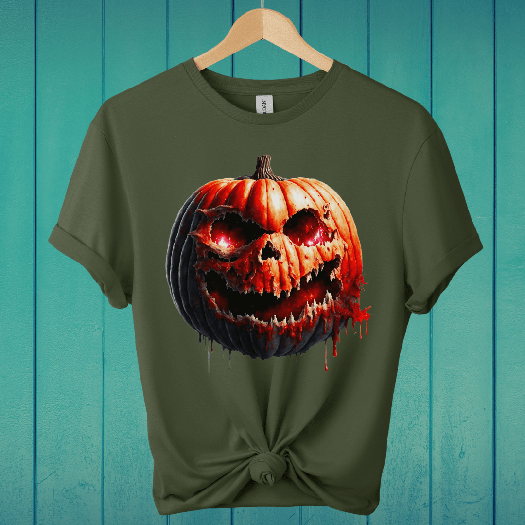 T-Shirt Military Green / S Ugly Pumpkin 'Freddy' T-Shirt