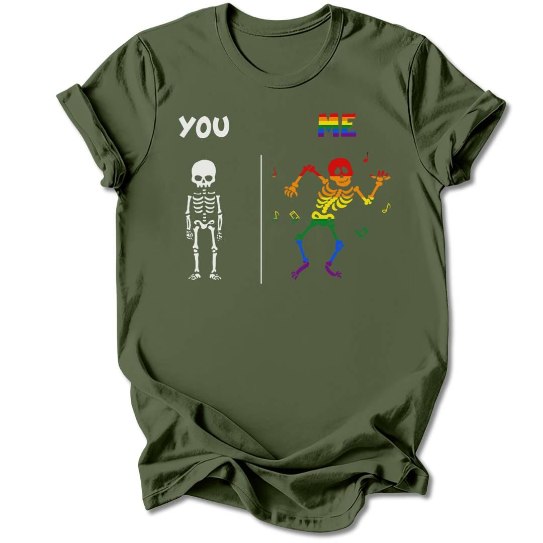 T-Shirt Military Green / S YOU V ME T-SHIRT