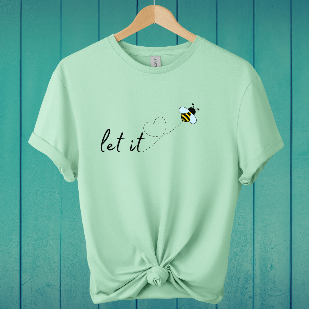 T-Shirt Mint Green / S Let it Bee T-Shirt