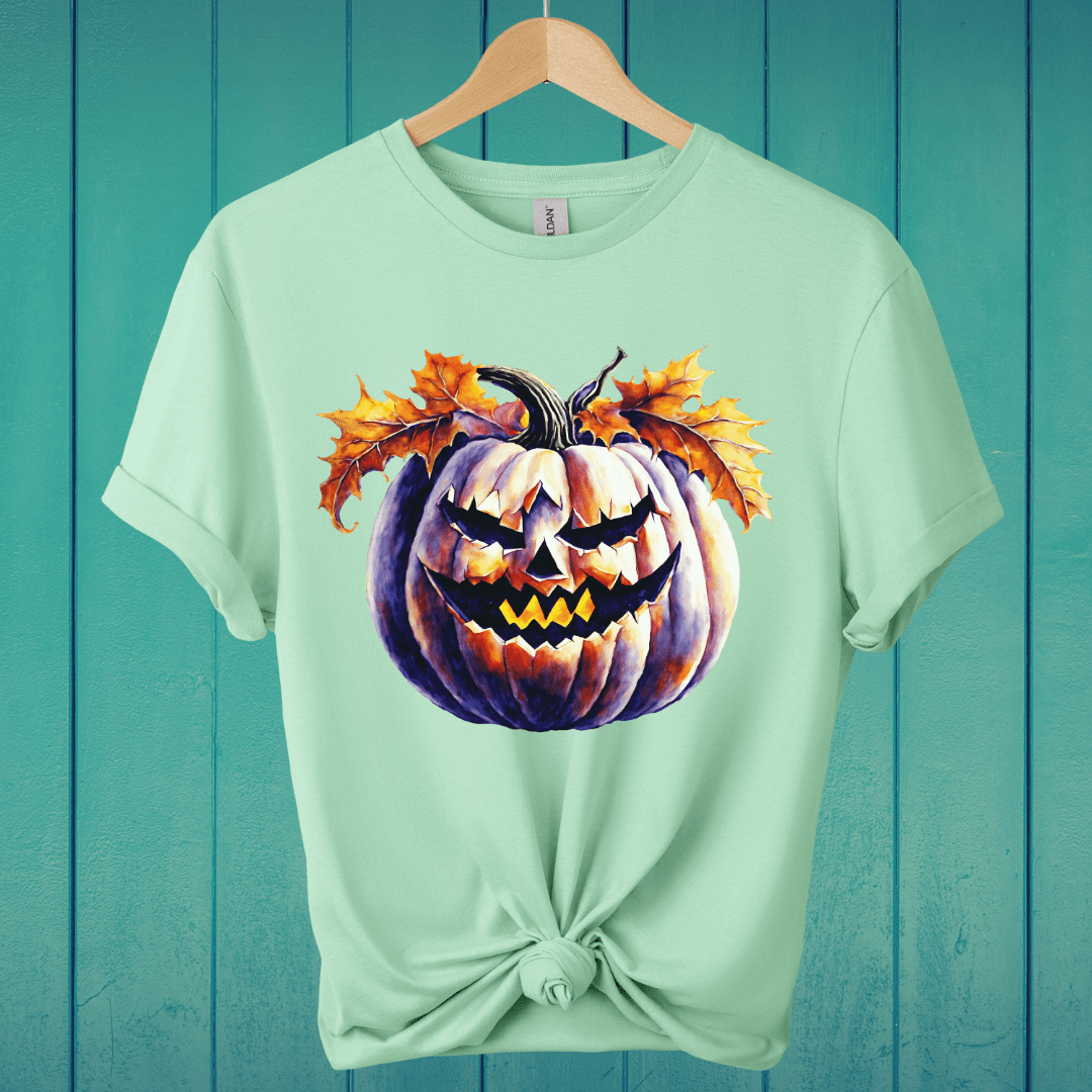 T-Shirt Mint Green / S Ugly Pumpkin 'Jigsaw' T-Shirt