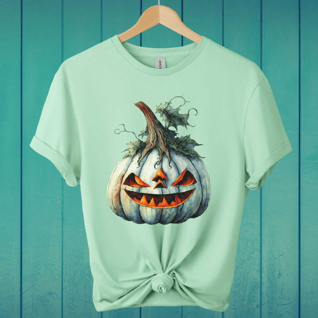 T-Shirt Mint Green / S Ugly Pumpkin 'Leatherface' T-Shirt