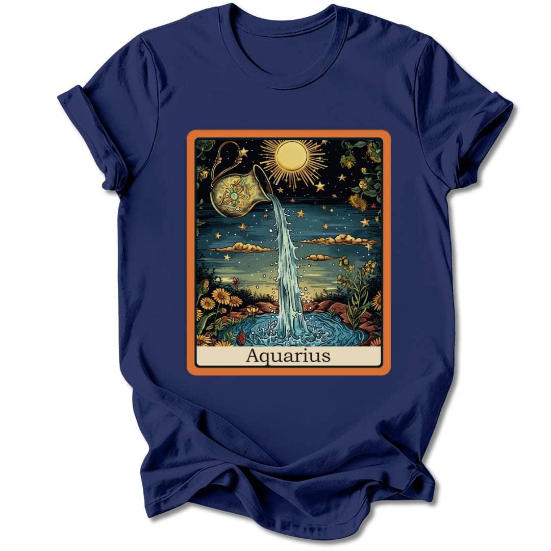 T-Shirt Navy / S AQUARIUS T-SHIRT