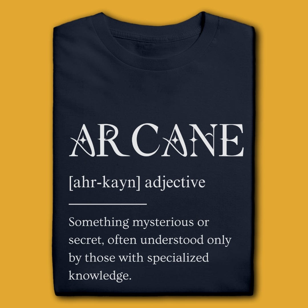 T-Shirt Navy / S ARCANE DEFINITION T-SHIRT