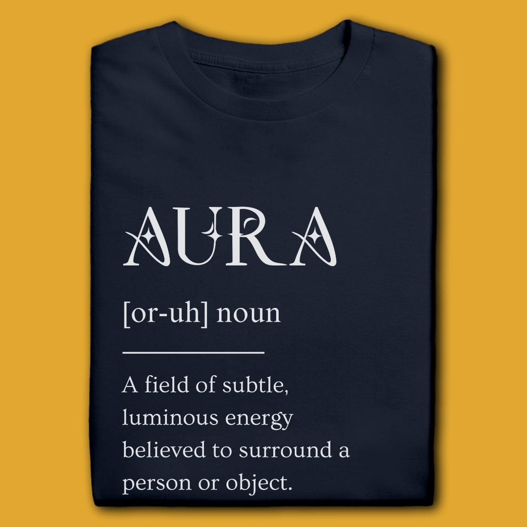 T-Shirt Navy / S AURA DEFINITION T-SHIRT