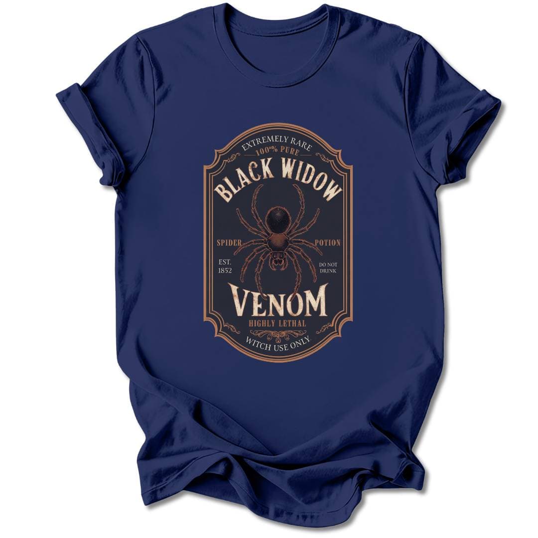T-Shirt Navy / S BLACK WIDOW VENOM T-SHIRT