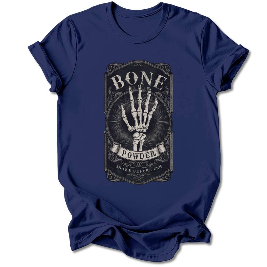 T-Shirt Navy / S BONE POWDER T-SHIRT