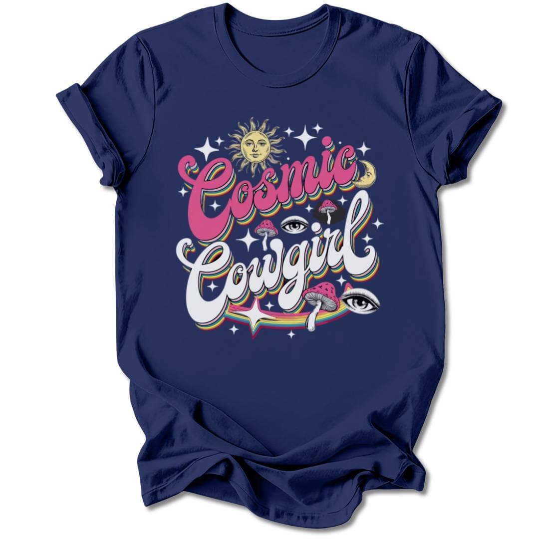 T-Shirt Navy / S COSMIC COWGIRL T-SHIRT