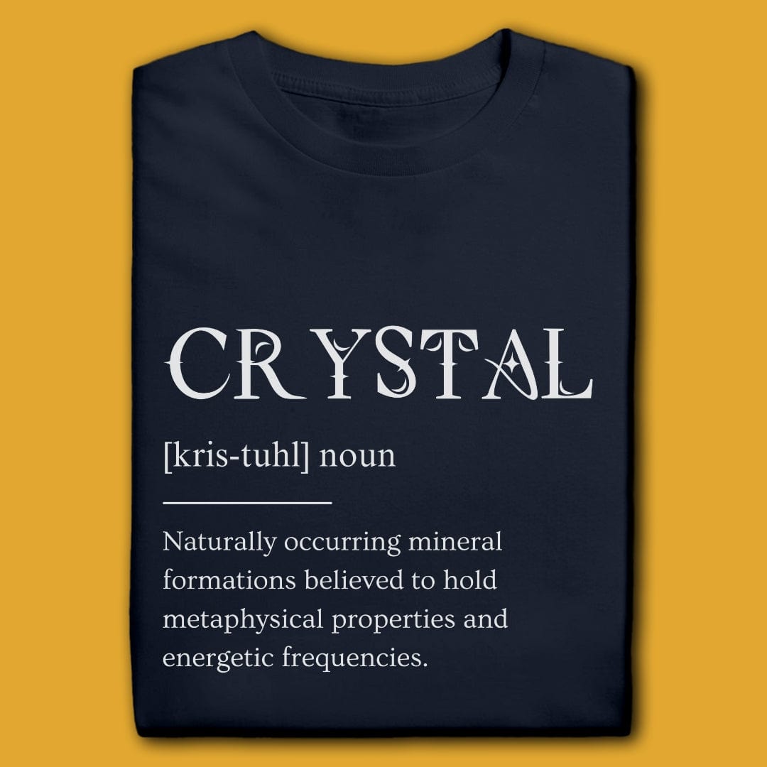 T-Shirt Navy / S CRYSTAL DEFINITION T-SHIRT