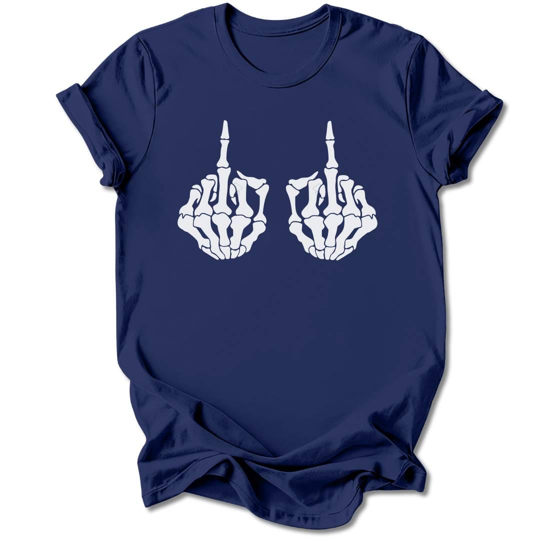 T-Shirt Navy / S FLIP THE BIRD T-SHIRT