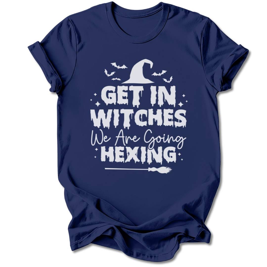 T-Shirt Navy / S GET IN WITCHES T-SHIRT