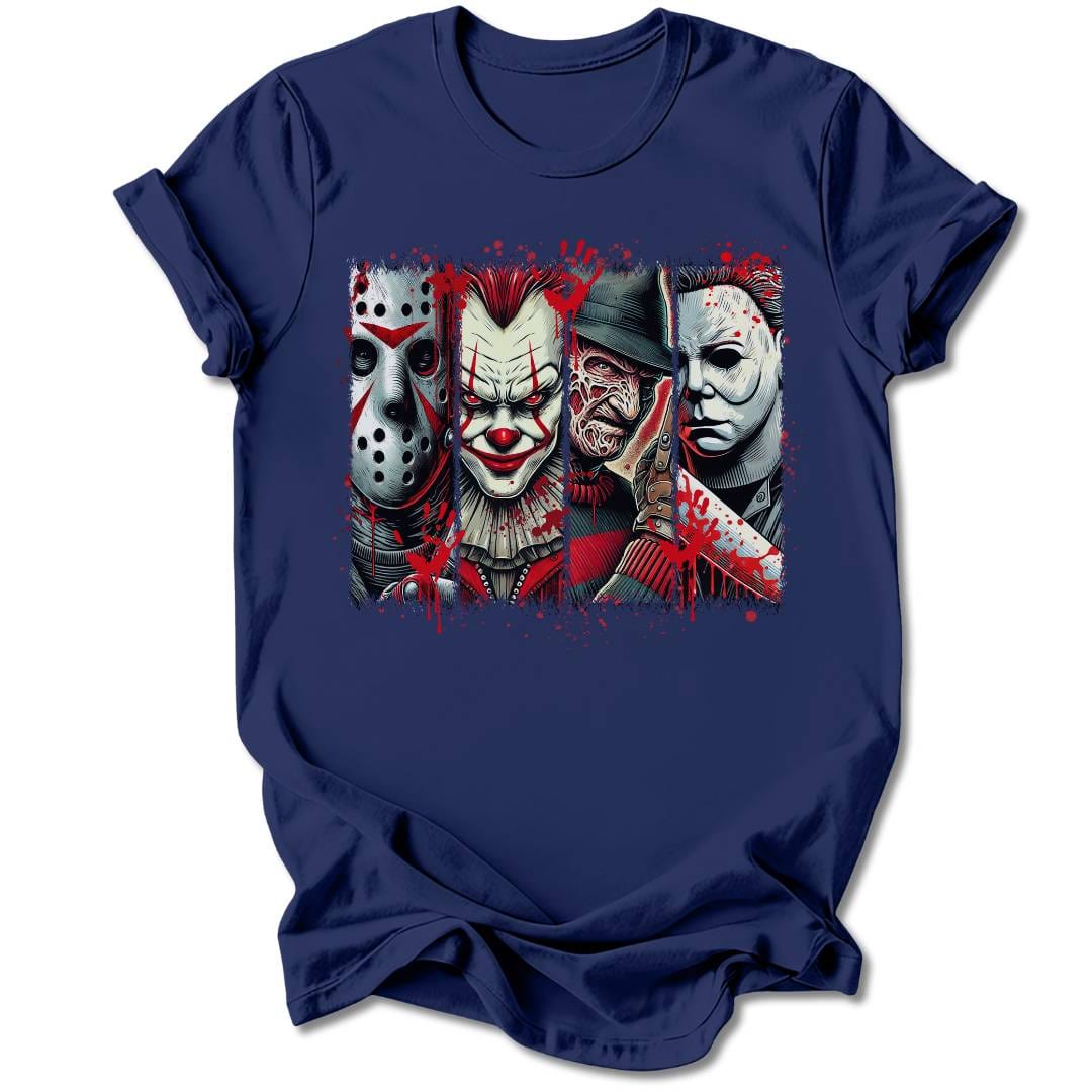 T-Shirt Navy / S Horror Quartet T-Shirt