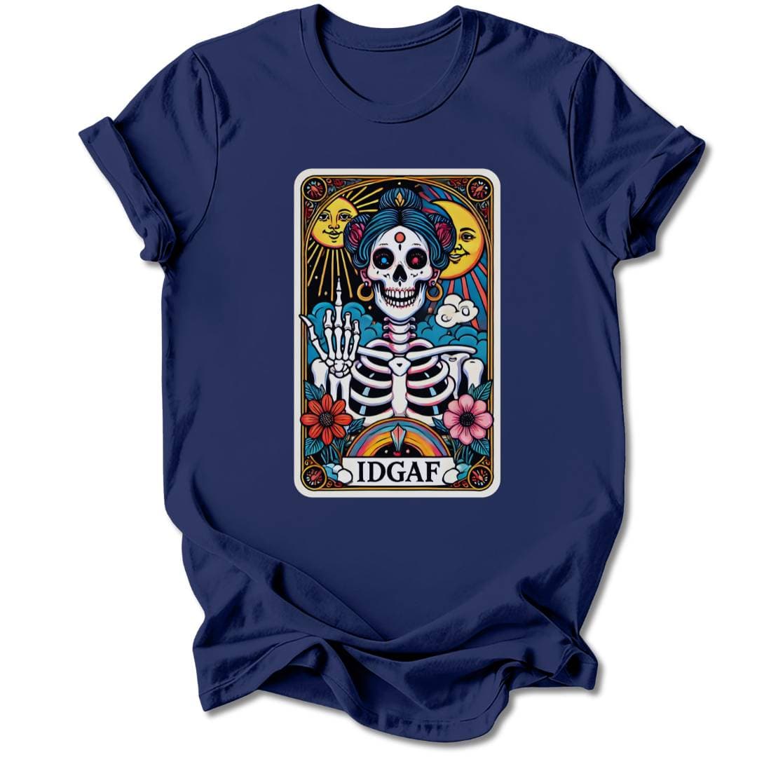 T-Shirt Navy / S IDGAF T-SHIRT